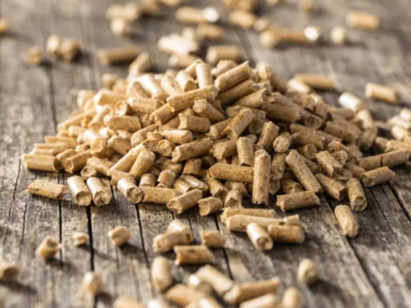 Mustard-husk pellets